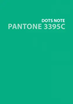 Евротетрадь. Pantone line 3395С, А6+, 80 листов, точка