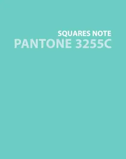 Евротетрадь. Pantone line 3255С, А5+, 96 листов, клетка