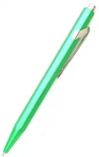 Ручка шариковая "Carandache. Office Popline. Metal-X. Green Metallic"