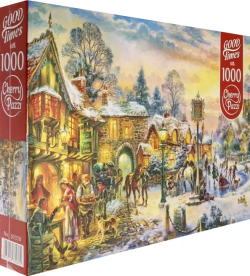 

Пазл. Зимние сумерки, 1000 элементов, Мультиколор