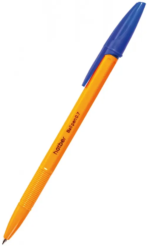 

Ручка шариковая "Hatber X5", 0,7 мм, синие чернила, Оранжевый