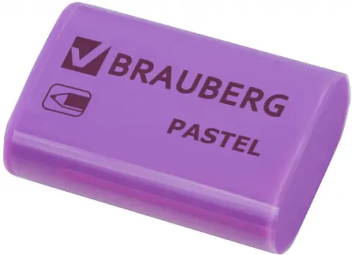 

Ластик Pastel, ассорти пастельных цветов, экологичный ПВХ, Фиолетовый