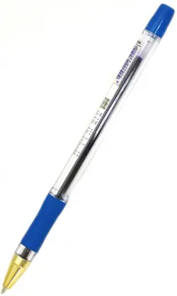 Ручка шариковая масляная с грипом "Model-XL GLD", цвет чернил синий, узел 0,5 мм, линия письма 0,25 мм