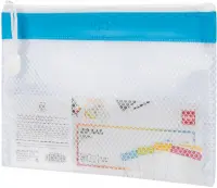 Папка-конверт на молнии "Rio", А5, 430 мкм