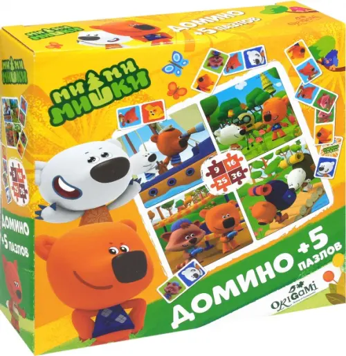 

Домино + 5 пазлов. МиМиМишки