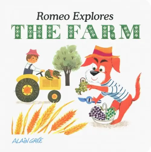

Romeo Explores the Farm (board book), Белый