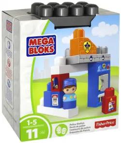 Конструктор Mega Bloks. Маленький игровой набор, 11 деталей