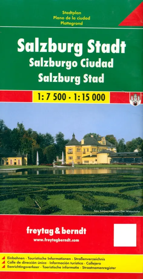

Salzburg Stadt. Карта, Зелёный