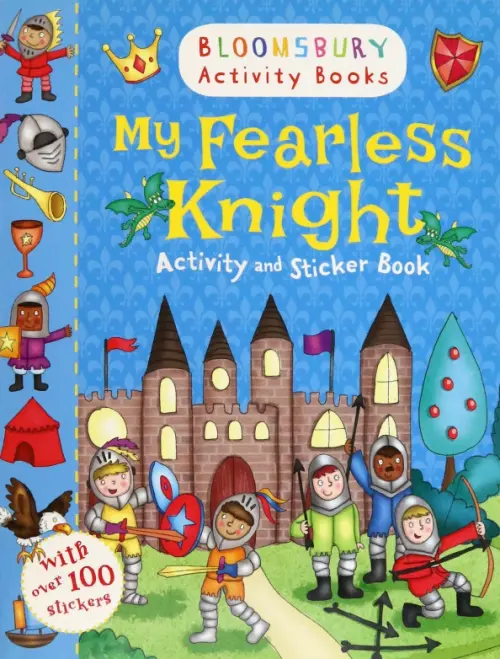 

My Fearless Knight. Activity and Sticker Book, Голубой