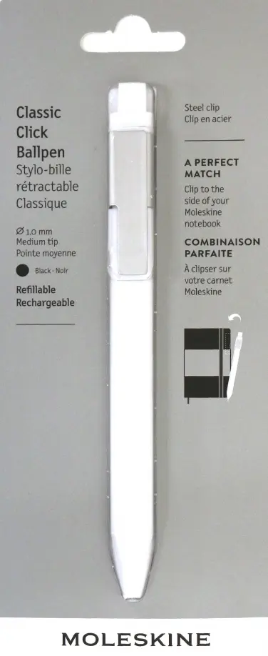 

Ручка шариковая "Classic Click", автоматическая, 1,0 мм, черная (EW41BWH10), Серый