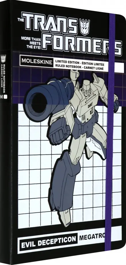

Блокнот "Transform Megatron", 120 листов, 13x21 см (LETFQP060MT), Чёрный
