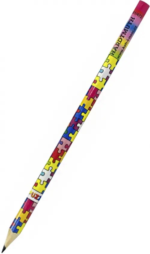 

Карандаш чернографитный "Puzzle", НВ, Разноцветный