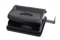 Дырокол "Silwerhof. Nero", цвет: черный, на 25 листов