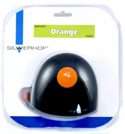 Дырокол "Silwerhof. Orange", на 15 листов