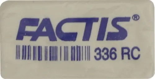 

Ластик Factis 336 RC, Белый