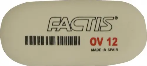 

Ластик Factis OV 12, Белый