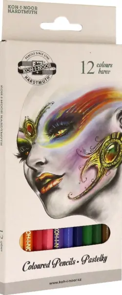 Карандаши цветные "Fantasy", 12 цветов