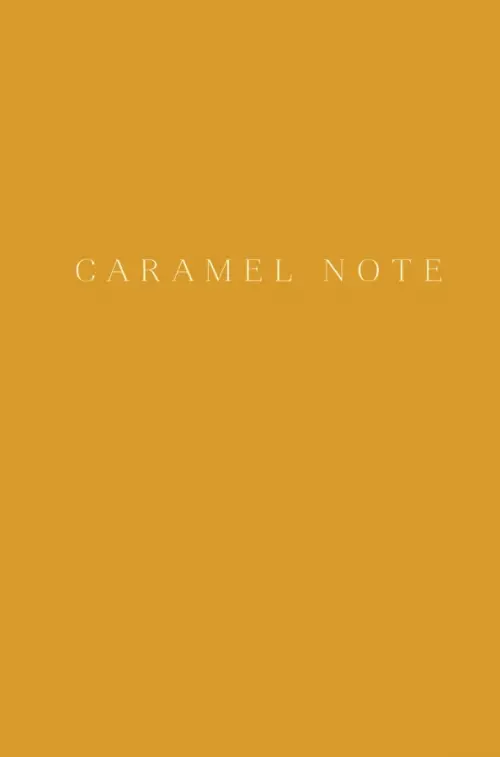 

Блокнот с карамельными страницами. Caramel Note, Оранжевый