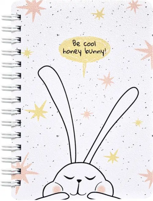 

Блокнот. Bunny. Белый, 120 листов, клетка