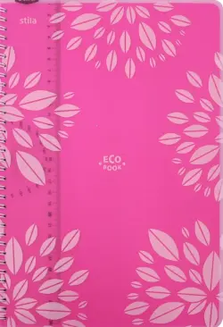 Тетрадь "ECO Book", 96 листов, А4, розовая