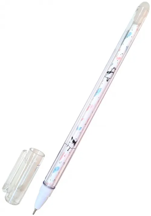 Ручка гелевая со стираемыми чернилами Белая 05 мм цвет чернил черный 91₽