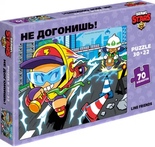 

Пазл-70 "Brawl Stars. Не догонишь", Мульти
