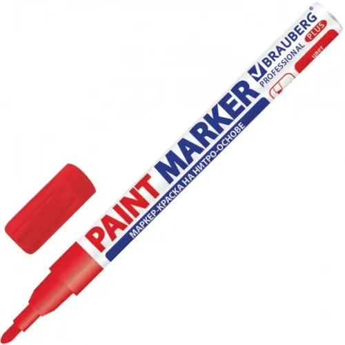 Маркер-краска Paint marker 2 мм красный 157₽