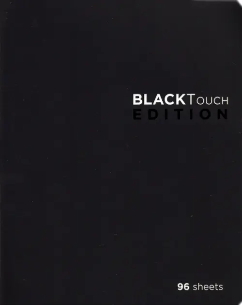 

Тетрадь "Black Touch", А5, 96 листов, клетка, Чёрный