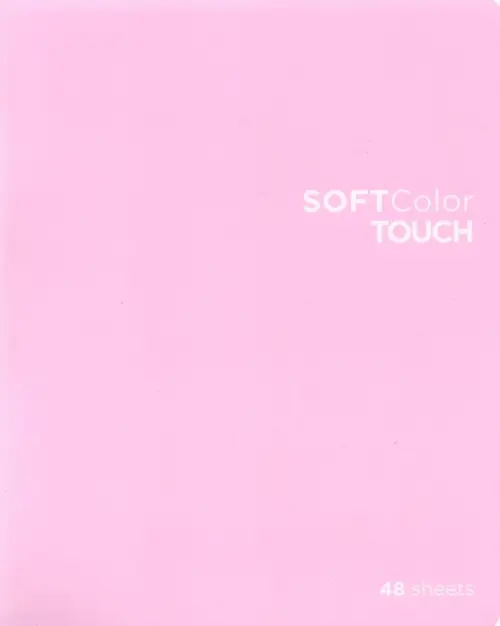 

Тетрадь "Soft color touch", А5, 48 листов, клетка, цвет: розовый, Фиолетовый