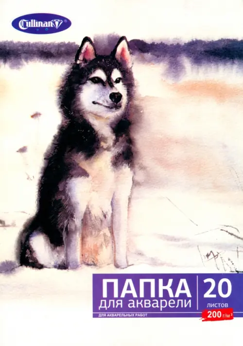 Папка для акварели Собака 20 листов А4 FK-4420 112₽