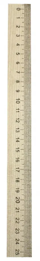 

Линейка деревянная, 25 см (ЛМП 250), Жёлтый