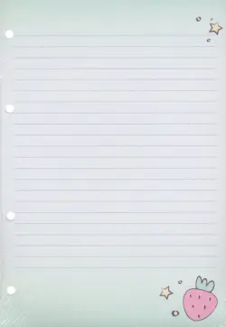 Блок сменный для тетрадей на кольцах. Sweet, А5, 50 листов, клетка