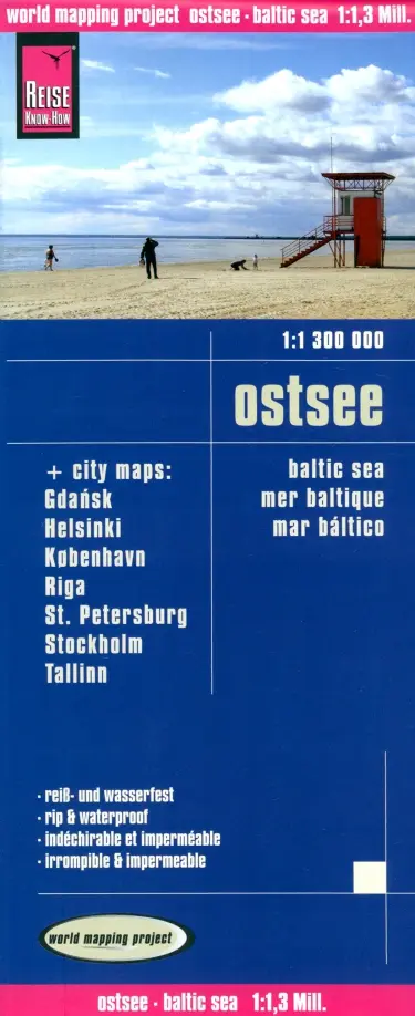 

Baltic Sea. 1:1 300 000, Синий
