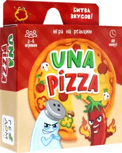 Игра карточная. Una pizza, 60 карточек