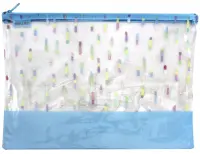 Папка на молнии ZIP "Colorful Ink" (А4) (72397)