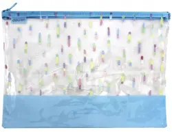 Папка на молнии ZIP "Colorful Ink" (А4) (72397)