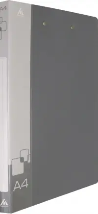 Папка с металлическим зажимом/верхний прижим (A4, пластиковая), ассортимент (PZ07D)