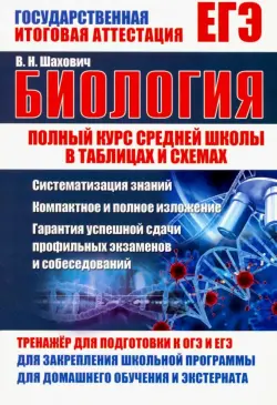 Биология. Полный курс средней школы в таблицах и схемах