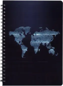 Записная книжка "Карта" (А5, 40 листов, клетка, пружина) (NB-A5 N-C)