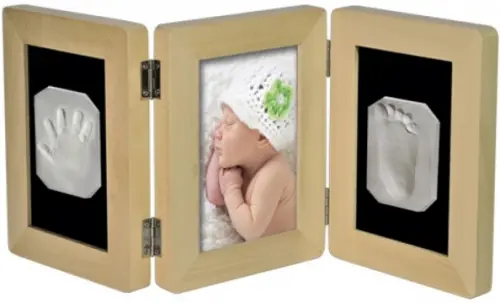 Набор для изготовления слепков "Рамочка Лайт" тройная складная настольная. Липа (RM4N)