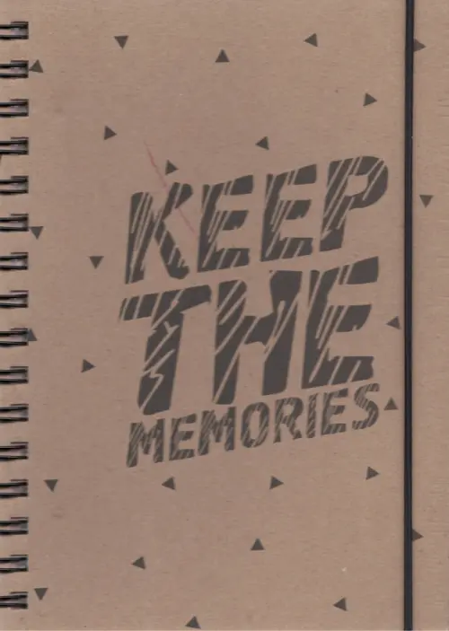

Блокнот воспоминаний. Keep the memories, 64 листа, А5, Жёлтый