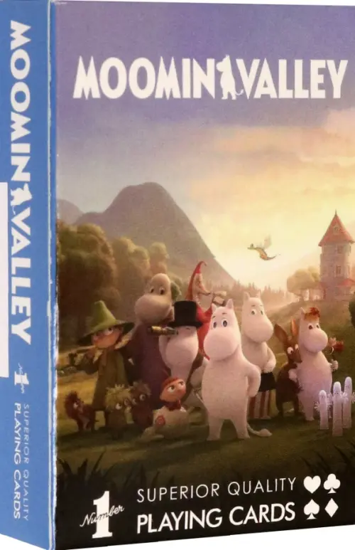 

Карты игральные. Moomins