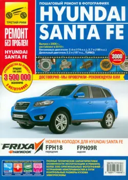 Hyundai Santa Fe. Руководство по эксплуатации, техническому обслуживанию и ремонту