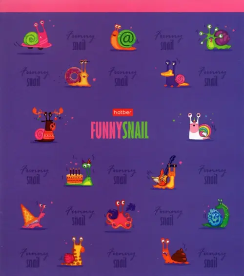 Папка Прикольные улитки А5 на 2-х кольцах 166₽