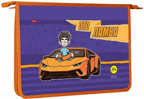 Папка для тетрадей Влад А4 пластиковая 2 отделения 381₽