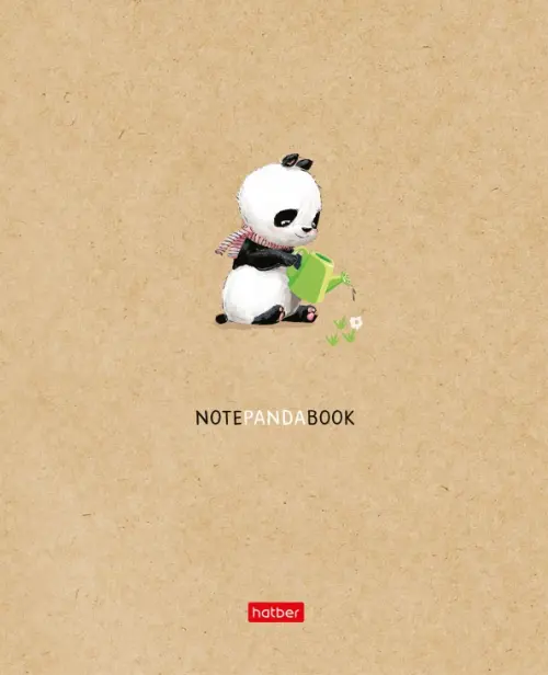 Тетрадь Panda_Book, 48 листов, клетка, А5, в ассортименте