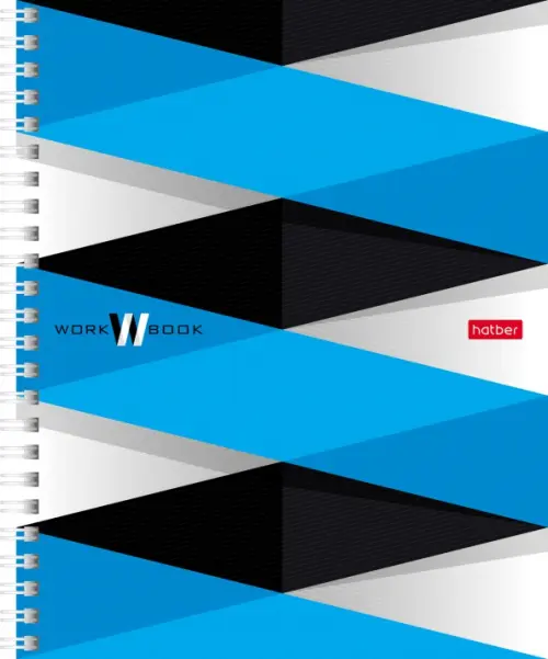

Тетрадь WorkBook, 96 листов, клетка, А5, в ассортименте