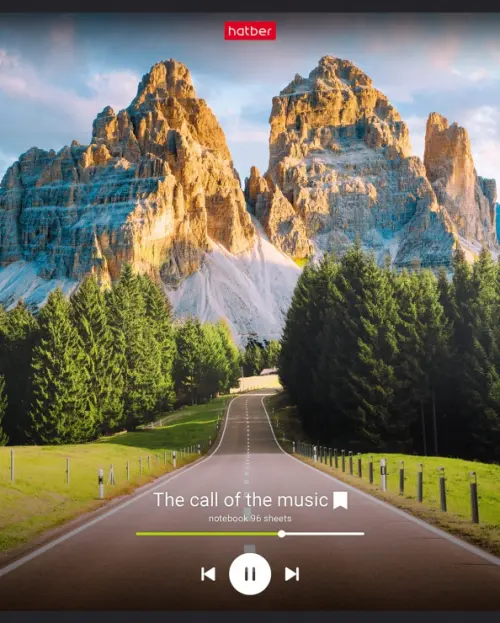 

Тетрадь Музыка зовет, А5, 96 листов, клетка, в ассортименте