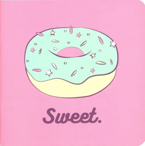 

Блокнот. Sweet. Пончик, 40 листов, Фиолетовый