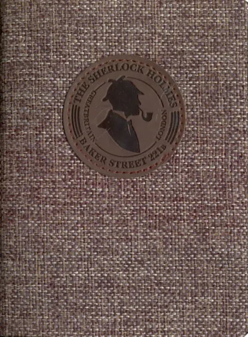 

Ежедневник недатированный. Sherlock, 96 листов, Серый